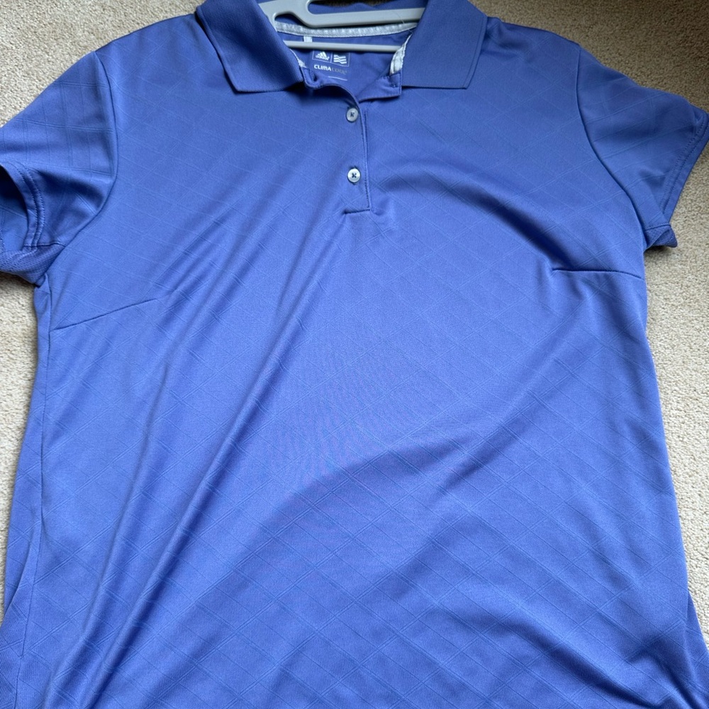 Adidas Women's Purple Golf Polo